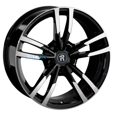 Replay 8x18/5x114,3 ET30 D60,1 LX230 BKF (конус, C570)