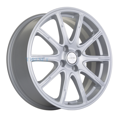 Диски Khomen Wheels 6,5x17/4x100 ET41 D60,1 KHW1707 (XRay) F-Silver на tireset.ru