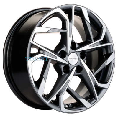 Khomen Wheels 7x17/5x108 ET40 D60,1 KHW1716 (Chery tiggo 7pro) Gray-FP