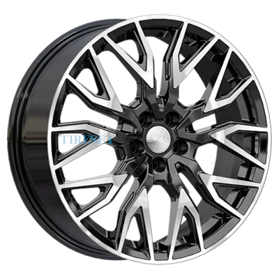 Диски СКАД 7x18/5x114,3 ET37 D66,6 Эльба (КЛ1071) Алмаз на tireset.ru