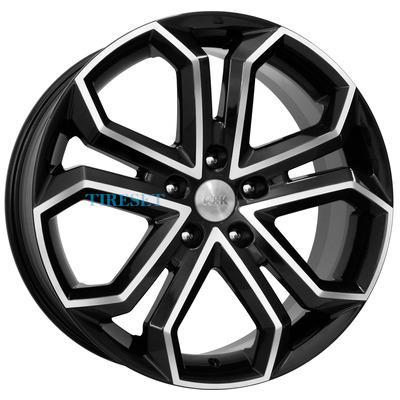 Диски KиK 8,5x19/5x114,3 ET35 D60,1 Пандора (КС466) Алмаз черный на tireset.ru