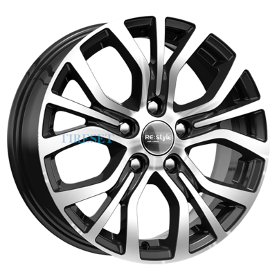 KиK 6,5x16/5x114,3 ET38 D67,1 КС736 Алмаз черный