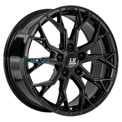 Диски LS FlowForming 8x17/5x112 ET35 D66,6 RC108 BK (конус) на tireset.ru