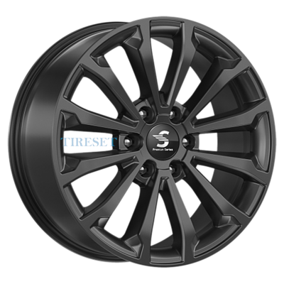 Диски Premium Series 8,5x20/6x139,7 ET30 D106,1 КР006 (Fortuner) Fury black на tireset.ru
