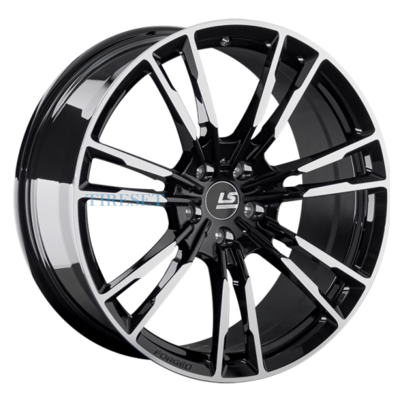 LS Forged 8,5x20/5x114,3 ET30 D67,1 LS FG06 BKF (конус, C570)