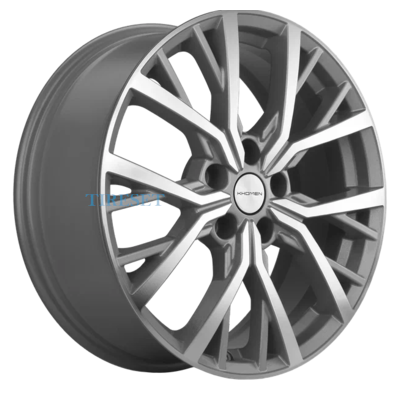 Диски Khomen Wheels 7x18/5x114,3 ET45 D67,1 KHW1806 (CX-5/3) F-Silver-FP на tireset.ru