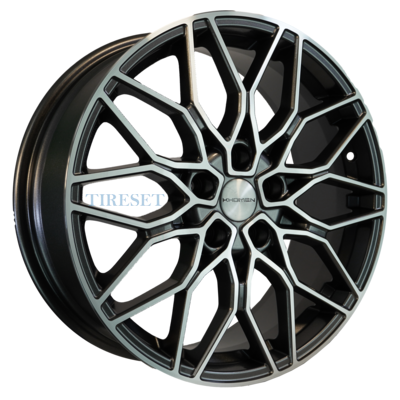 Диски Khomen Wheels 7x18/5x114,3 ET45 D60,1 KHW1813 (Changan/Geely/Lexus/Suzuki/Toyota) Gray-FP на tireset.ru