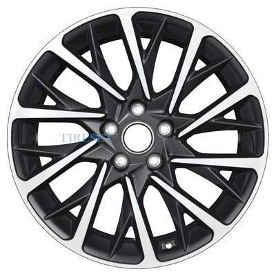 Диски Khomen Wheels 7,5x18/5x112 ET39 D66,6 KHW1804 (Audi A4/A6) Black-FP на tireset.ru