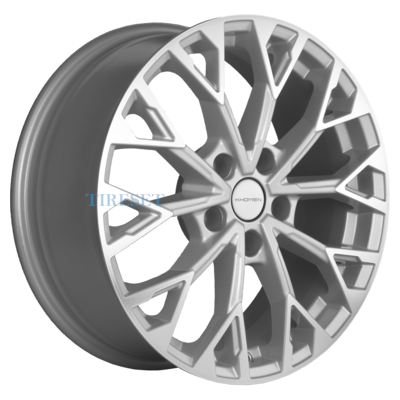 Диски Khomen Wheels 7x17/5x114,3 ET45 D67,1 KHW1718 (CX-5/i40/Changan CS75FL/Besturn X80) F-Silver-FP на tireset.ru