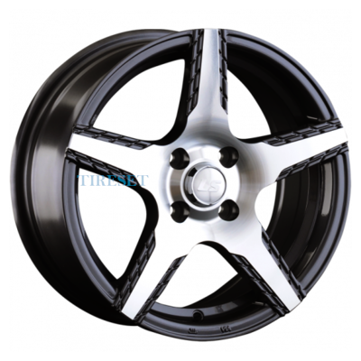 Диски LS 7x16/4x100 ET38 D73,1 888 BKF (конус) на tireset.ru