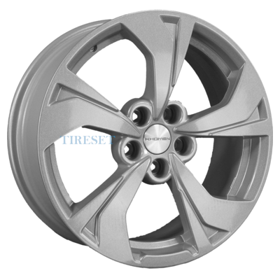 Диски Khomen Wheels 7x17/5x108 ET40 D54,1 KHW1724 (Jac/Москвич 3) F-Silver на tireset.ru