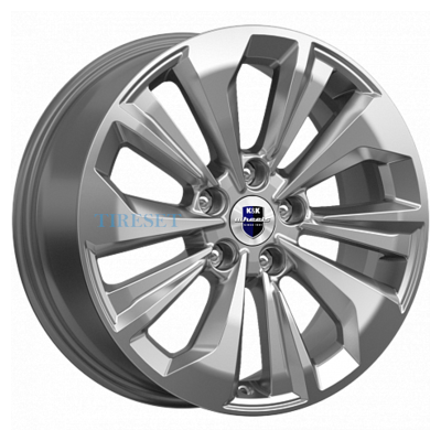 KиK 7x17/5x114,3 ET50 D67,1 Авиор (КС936) Дарк платинум