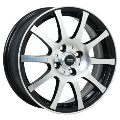 Диски Megami 6x15/4x100 ET40 D60,1 MGM-2 BKF на tireset.ru