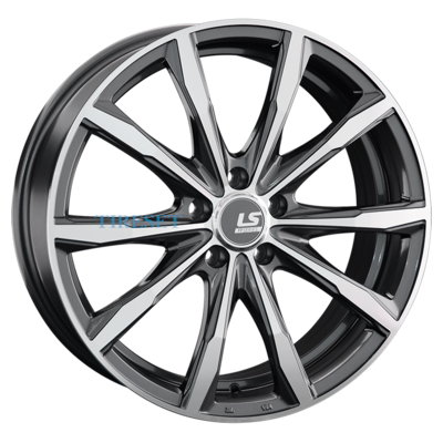 LS FlowForming 8x19/5x112 ET40 D66,6 RC38 GMF (конус)