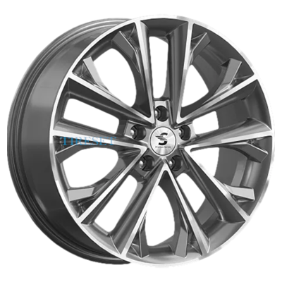 Диски Premium Series 7x18/5x108 ET33 D60,1 КР012 (Tiggo 7 Pro) Diamond Gloss Graphite (4200017) на tireset.ru