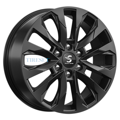 Диски Premium Series 8x20/6x139,7 ET55 D100,1 КР007 (TANK 700) Fury black на tireset.ru