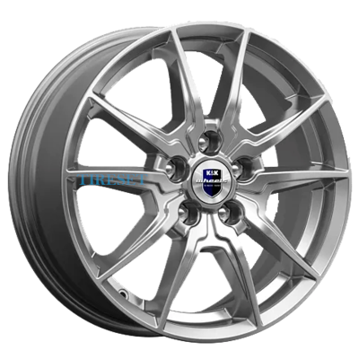 Диски KиK 6,5x16/5x105 ET38 D56,6 Адамар (КС886) Дарк платинум на tireset.ru