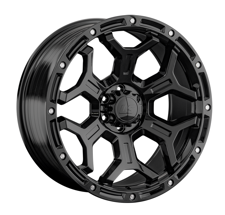 Диск LS FlowForming RC68 9х17 6/139,7 ET15 D106,1 BK