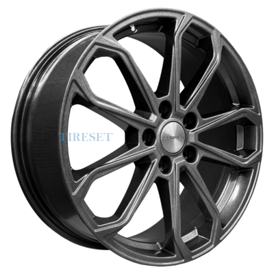 Диски Khomen Wheels 7x18/5x108 ET33 D60,1 KHW1816 (Chery Tiggo 7 (Pro/Pro Max)) Gray на tireset.ru