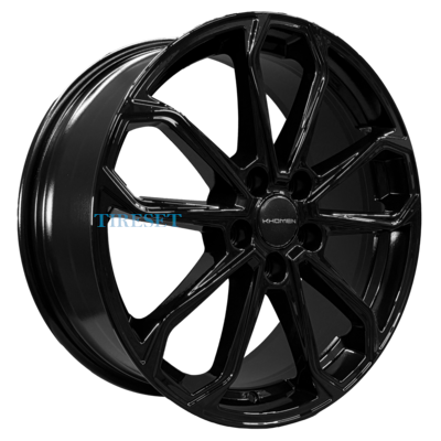 Диски Khomen Wheels 7x18/5x114,3 ET45 D67,1 KHW1816 (Mazda CX-5/Kia Seltos) Black на tireset.ru