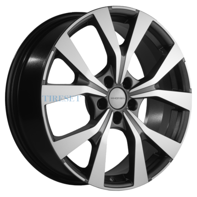 Khomen Wheels 7x19/5x114,3 ET45 D67,1 KHW1906 (Mazda CX-5/CX-8) Gray-FP