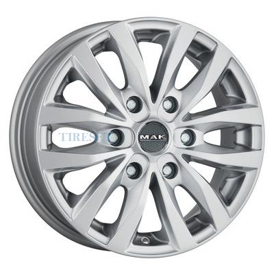 Диски MAK 7x17/5x120 ET60 D65,1 Load 5 Silver на tireset.ru