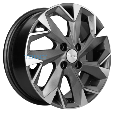Диски Khomen Wheels 6x15/4x98 ET35 D58,6 KHW1508 (Lada Granta) Gray-FP на tireset.ru