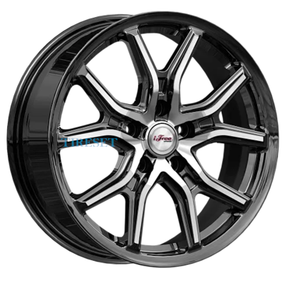 iFree 6,50x17/5x114,3 ET38 D67,1 Страйк (КС1080) Блэк Джек