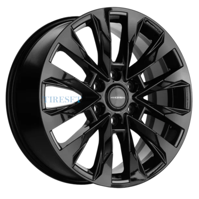 Диски Khomen Wheels 8x20/6x139,7 ET30 D106,1 KHW2010 (Hilux) Black на tireset.ru