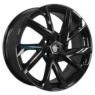 Диски Khomen Wheels 7x17/5x110 ET46 D63,3 KHW1714 (Changan CS35/CS35 Pro) Black на tireset.ru
