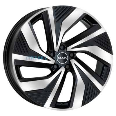 MAK 8x19/5x112 ET45 D57,1 Electra Black mirror