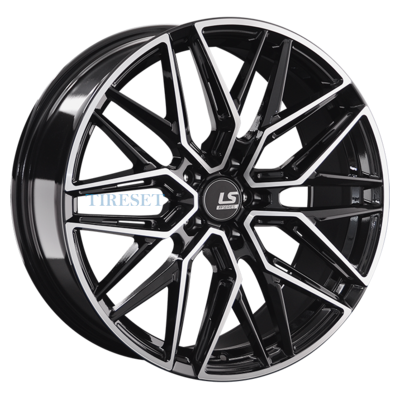LS FlowForming 8,5x19/5x108 ET36 D65,1 RC59 BKF (конус)