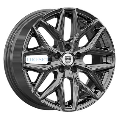 Диски KиK 7x17/4x108 ET42 D63,35 Ариус (КС1187) Кварц на tireset.ru