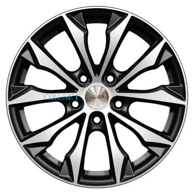 Диски Скад 6x16/5x114,3 ET46 D67,1 Нагоя Алмаз на tireset.ru