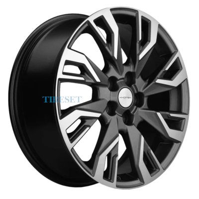 Диски Khomen Wheels 7x18/5x108 ET33 D60,1 KHW1809 (Chery Tiggo 4) Gray-FP на tireset.ru
