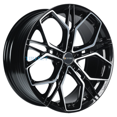 Диски INCH 8,5x20/5x120 ET45 D59,5 FA8534 Gloss Black Machined Face (ZJH) на tireset.ru