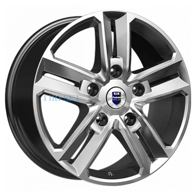 KиK 8x18/5x114,3 ET40 D67,1 Backfire (КС763) Дарк платинум