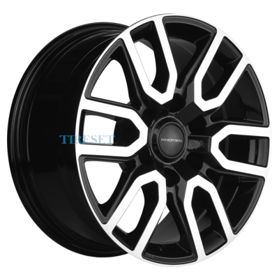 Диски Khomen Wheels 8x17/6x139,7 ET36 D100,1 KHW1723 (Tank 300) Black-FP на tireset.ru