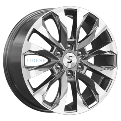 Диски Premium Series 8x20/6x139,7 ET60 D95,10 КР007 (Land Cruiser 300) Diamond Gloss Graphite на tireset.ru