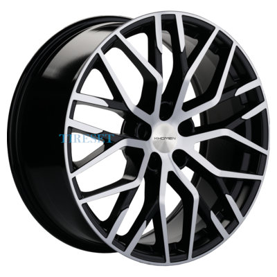 Khomen Wheels 8,5x20/5x112 ET33 D66,5 KHW2005 (Audi/VW) Black-FP