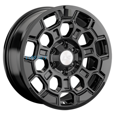 Диски LS 8x18/6x139,7 ET36 D100,1 1364 BK (конус, Колпак+лого) на tireset.ru