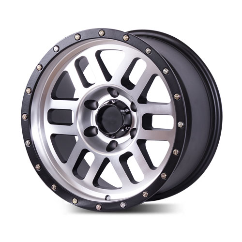 Диски Диск LIZARDO XH334 9.0X17/6X139.7 D106.1 ET-12 Spoke machine /lip matt black на tireset.ru