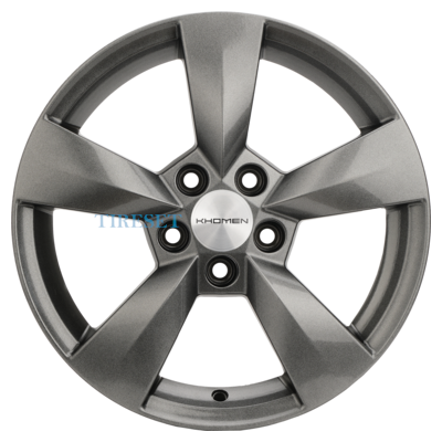 Khomen Wheels 6x15/5x100 ET43 D57,1 KHW1504 (Fabia) G-Silver