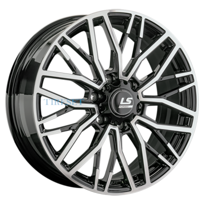 Диски LS Forged 8x20/6x114,3 ET46 D67,1 LS FG33 BKF (конус, Колпак+лого) на tireset.ru