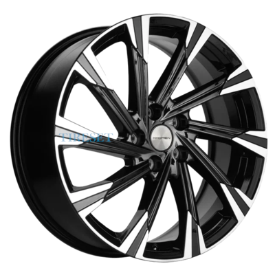 Диски Khomen Wheels 7,5x19/5x114,3 ET45 D67,1 KHW1901 (ix35) Black-FP на tireset.ru