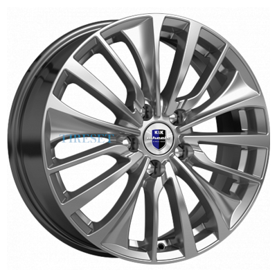KиK 6,5x17/5x114,3 ET45 D66,1 Flanker (КС751) Дарк платинум брайт