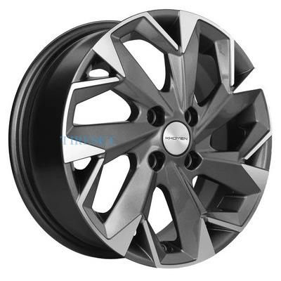 Диски Khomen Wheels 5,5x14/4x100 ET43 D67,1 KHW1402 (Solaris/Rio) Gray-FP на tireset.ru