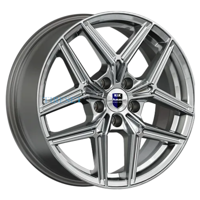 Диски KиK 7x17/5x114,3 ET35 D60,1 Юнион (КС1025) Дарк платинум на tireset.ru
