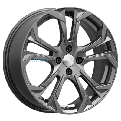 Диски Скад 7x17/4x100 ET45 D54,1 Дунай графит на tireset.ru
