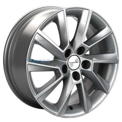 Диски Khomen Wheels 6x15/5x100 ET38 D57,1 KHW1507 (Rapid/Fabia) Gray на tireset.ru